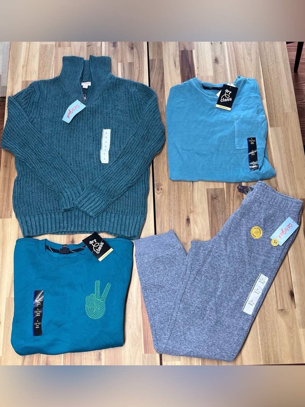 NWT Boys clothes bundle L 12/14